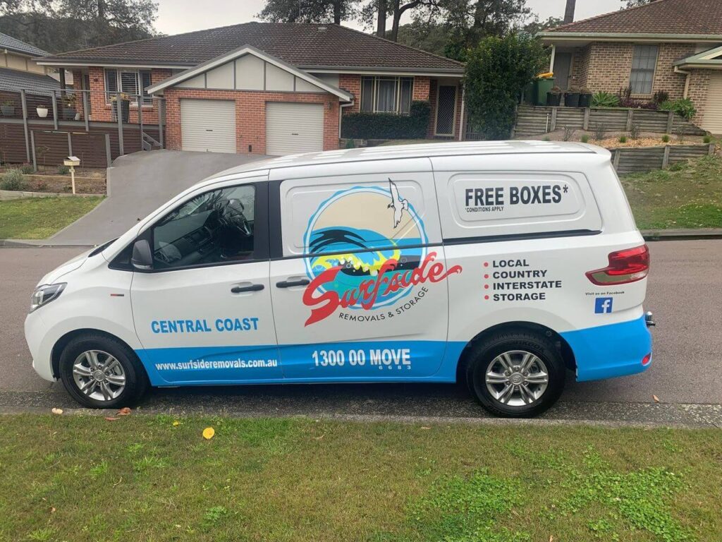 Branded van